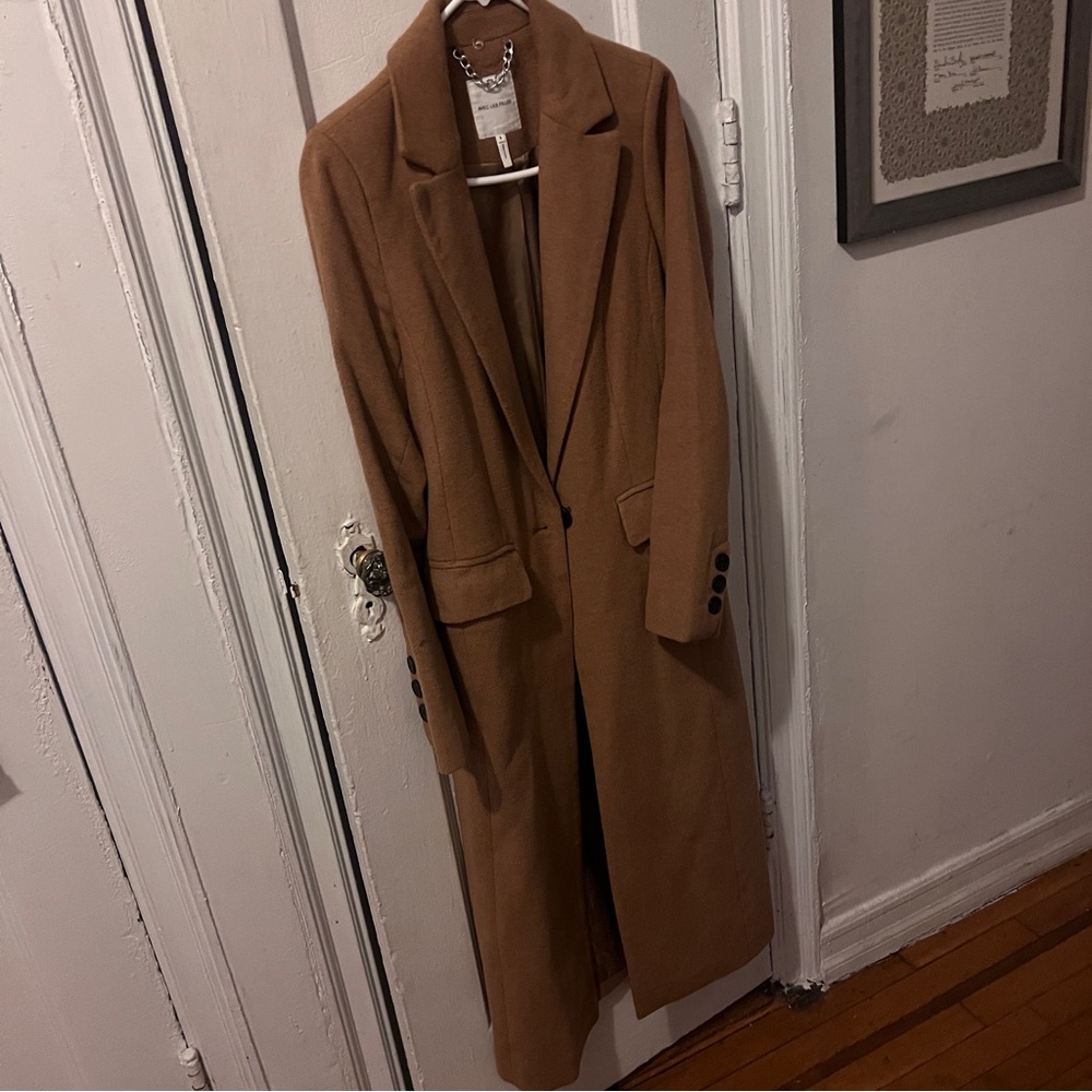Avec Les Filles Classic Brown/Tan Coat